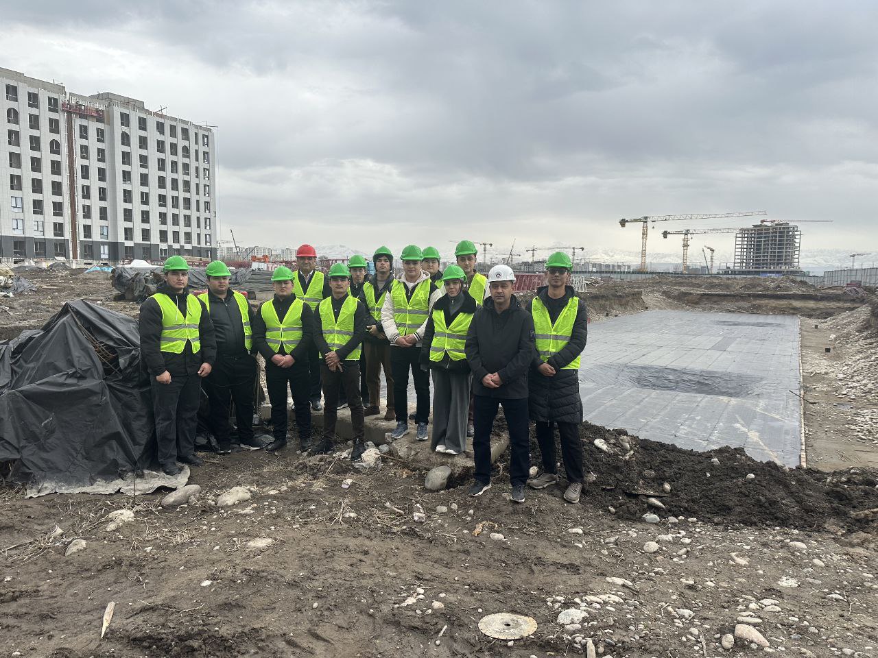 Qurilish fakultetida dual ta’lim amaliyotda!